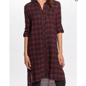 PPLA plaid duster. Size M. Never worn.
